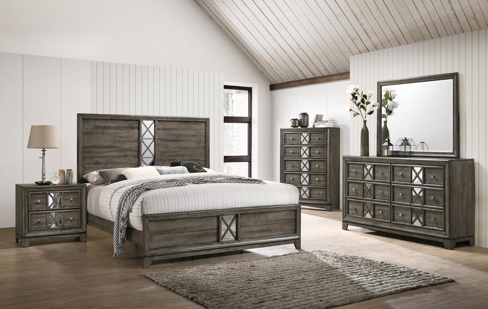 Jude Antique Gray Chest B210-5 Bedroom