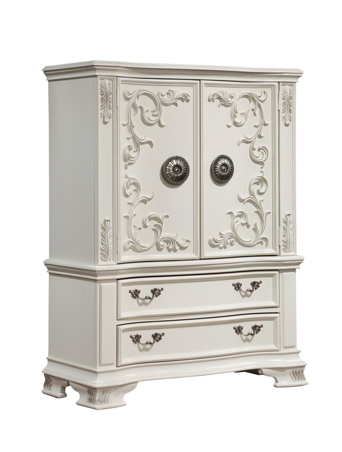 Austin White Chest B585-5 Bedroom