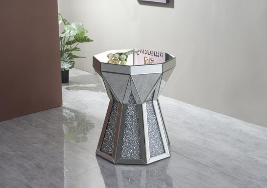 Delmere Silver End Table CF016 Mirror Furniture