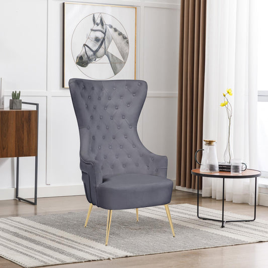  Gray Accent Chair CK201 Dining Room