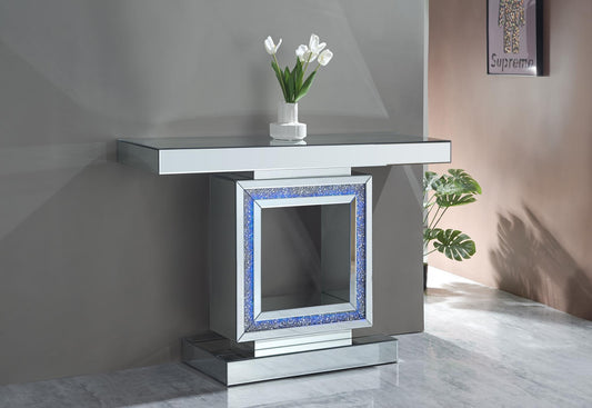 Delmere Silver Console Table CS012 Mirror Furniture