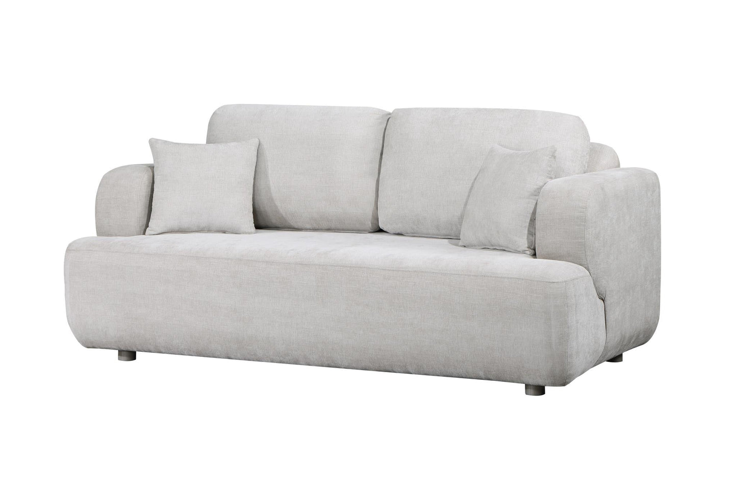 Maya Light Gray Loveseat L300-2 Living Room