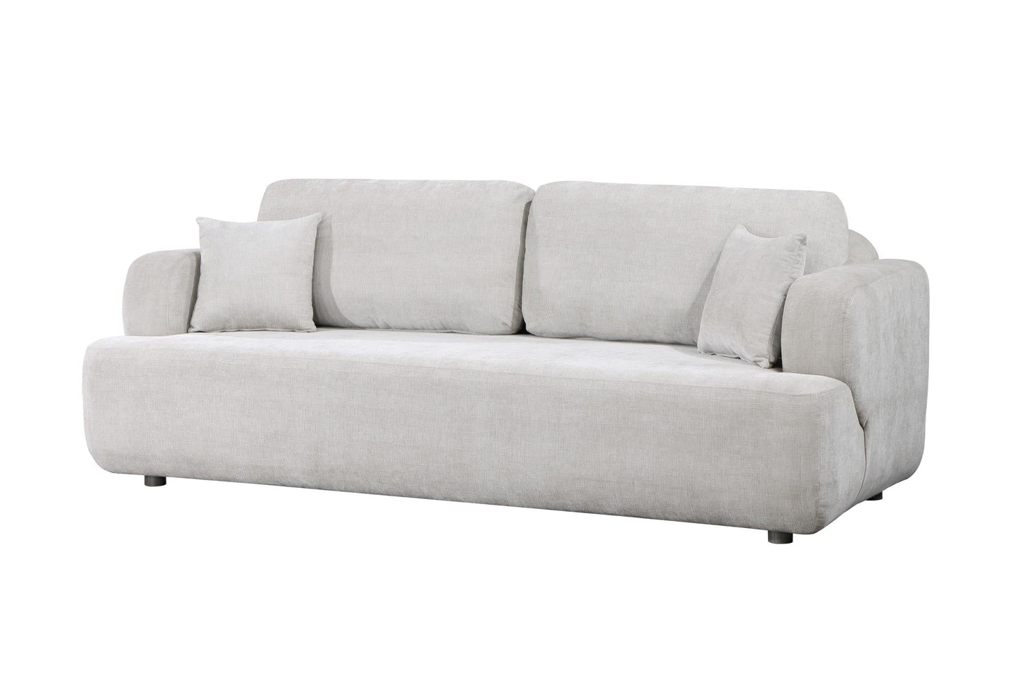 Maya Light Gray 3 PC  (Sofa and Loveseat and Chair) Living Room Set L300-GY-3PC