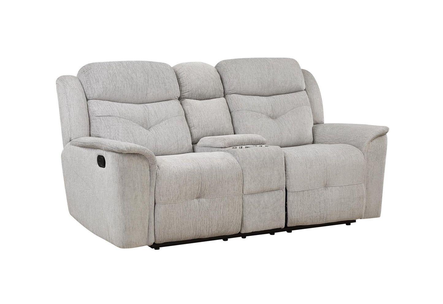 Joel Gray 2 PC  (Reclining Sofa and Loveseat) Living Room Set L400-GY-2PC