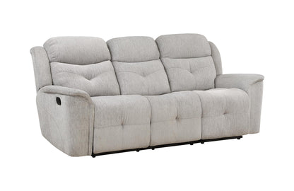 Joel Gray 2 PC  (Reclining Sofa and Loveseat) Living Room Set L400-GY-2PC