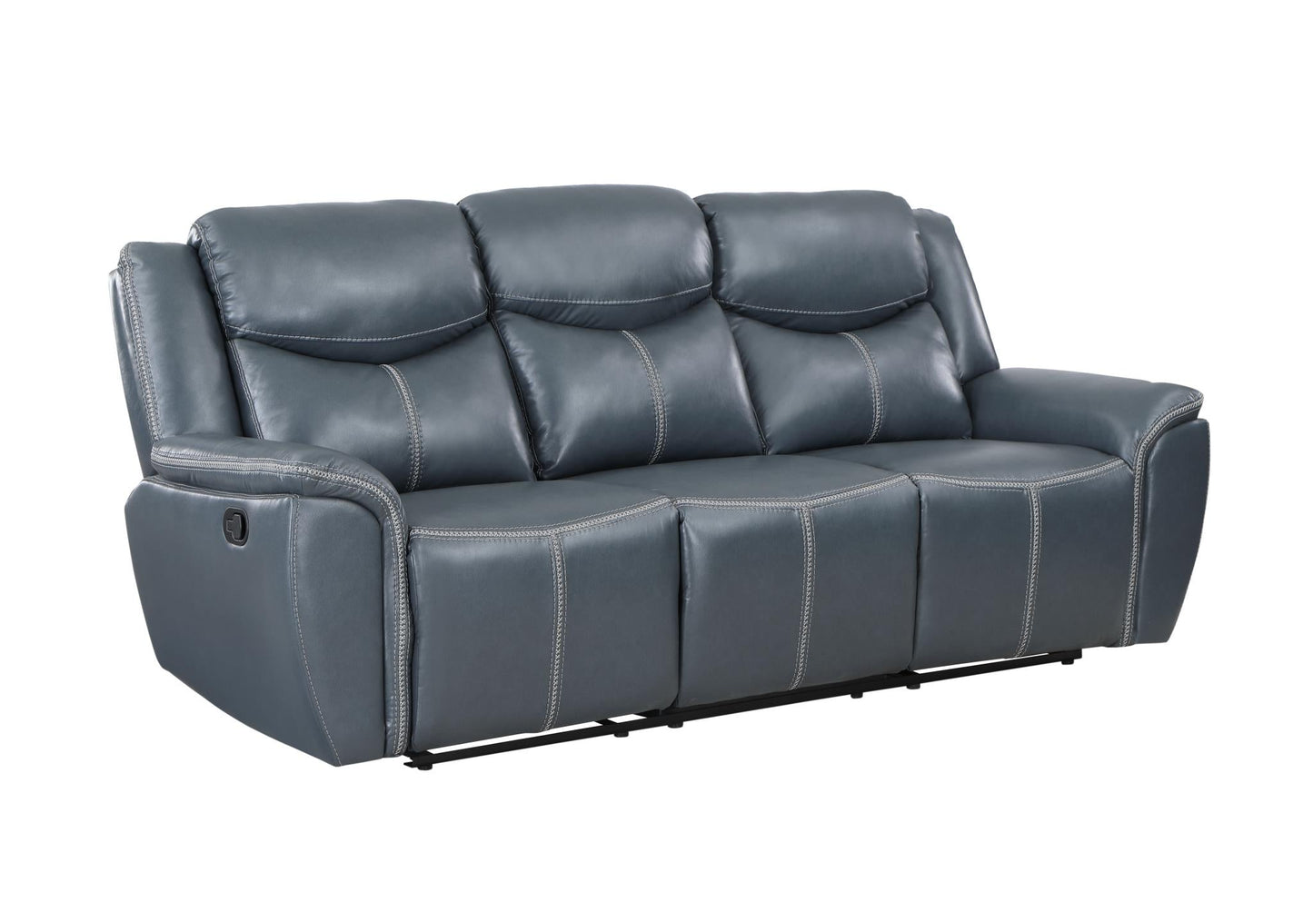 Eric Blue Reclining Sofa L405-3 Living Room