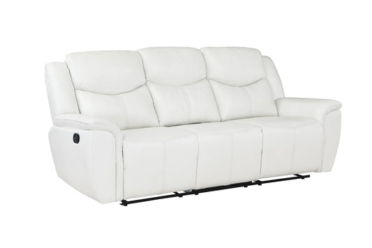 Eric White Reclining Sofa L406-3 Living Room