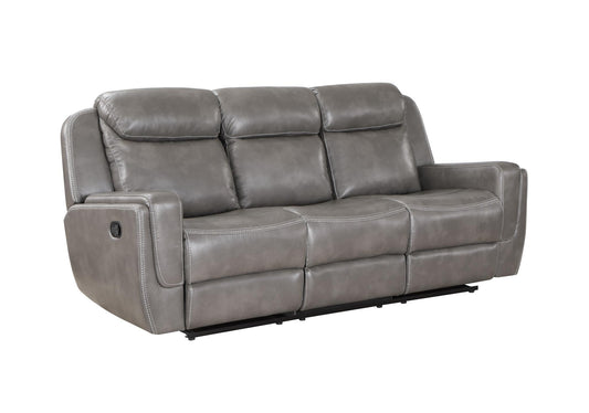 Aspen Gray Reclining Sofa L415-3 Living Room